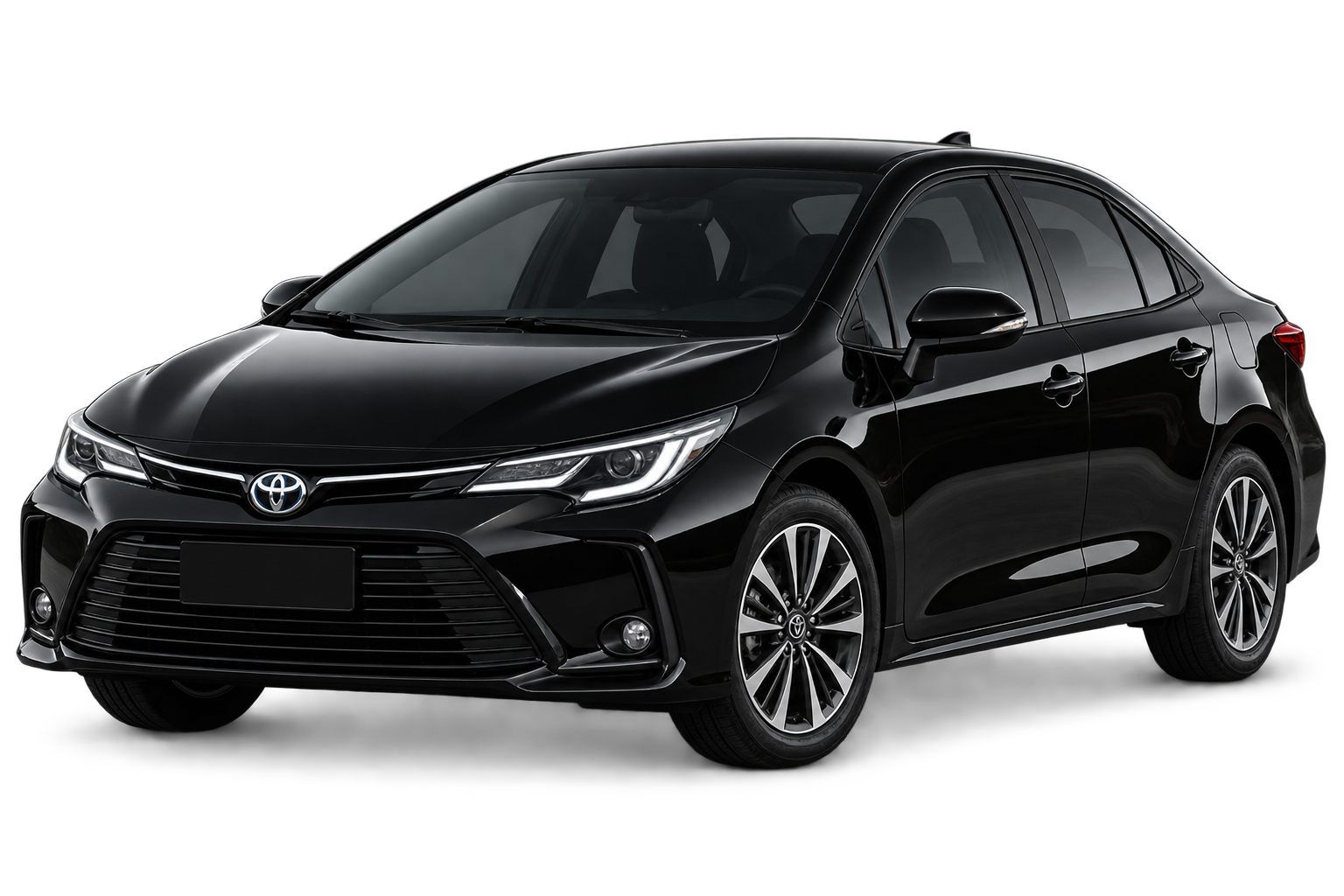 Toyota Corolla preto